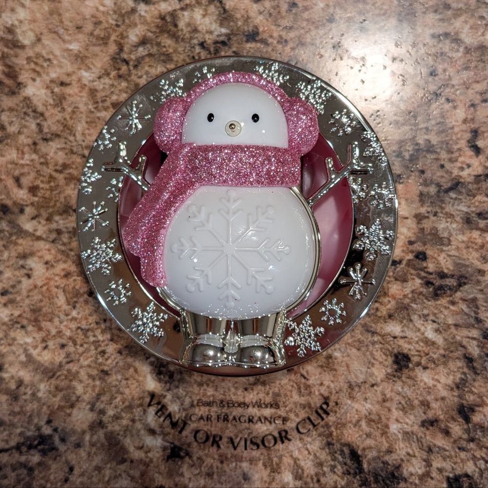 Brand New Snowman Car Vent Clip